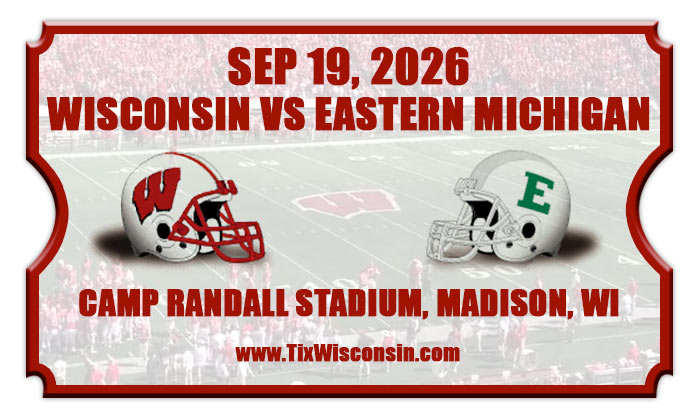 2026 Wisconsin Vs Eastern Michigan